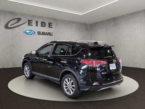 Black 2017 Toyota RAV4 Limited