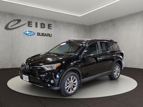 Black 2017 Toyota RAV4 Limited