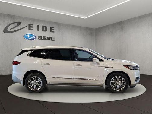 White Frost Tri-Coat 2019 Buick Enclave Avenir