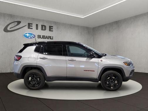 Billet Silver Metallic Clearcoat 2023 Jeep Compass Trailhawk