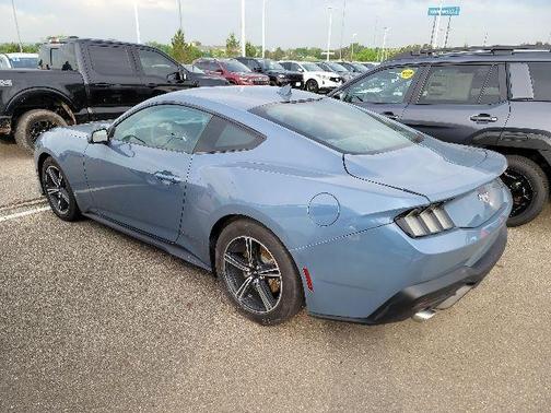 Vapor Blue Metallic 2025 Ford Mustang EcoBoost