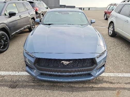 Vapor Blue Metallic 2025 Ford Mustang EcoBoost