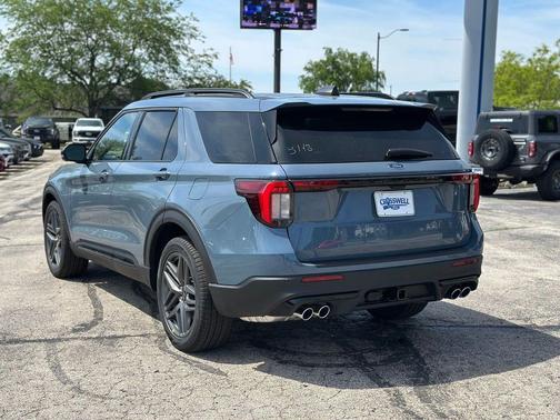 Vapor Blue Metallic 2026 Ford Explorer ST