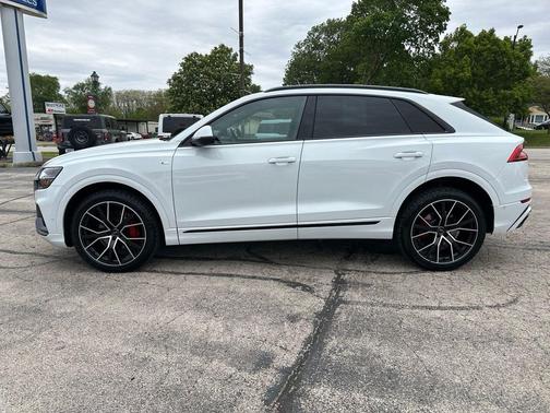 Glacier White 2019 Audi Q8 3.0T Premium Plus