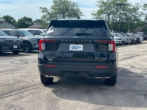Agate Black Metallic 2026 Ford Explorer Active