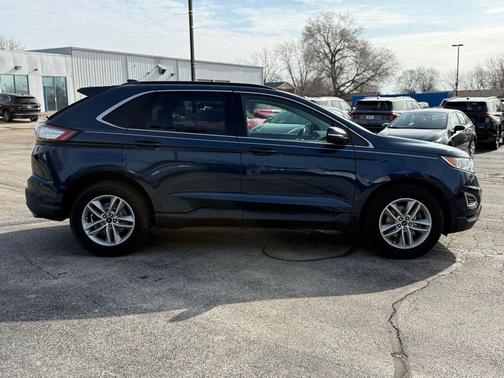 Blue Jeans Metallic 2017 Ford Edge SEL