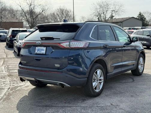Blue Jeans Metallic 2017 Ford Edge SEL