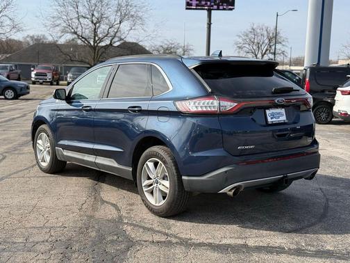 Blue Jeans Metallic 2017 Ford Edge SEL