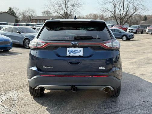 Blue Jeans Metallic 2017 Ford Edge SEL