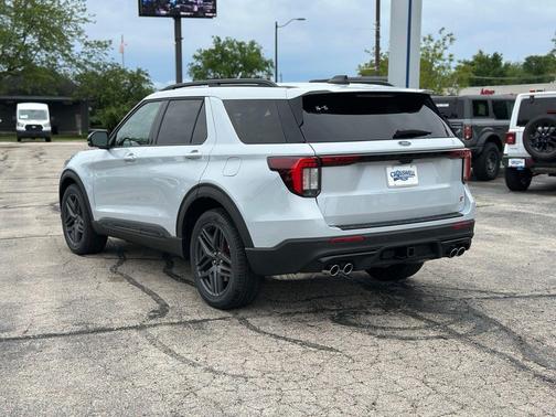 Space White Metallic 2026 Ford Explorer ST