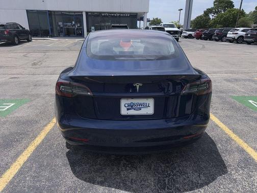 Deep Blue Metallic 2018 Tesla Model 3 Mid Range