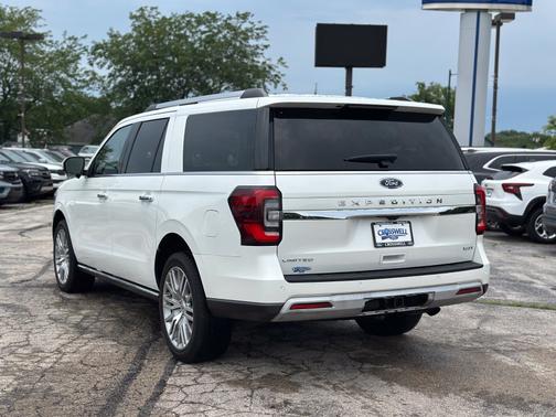 White Metallic 2023 Ford Expedition Max Limited