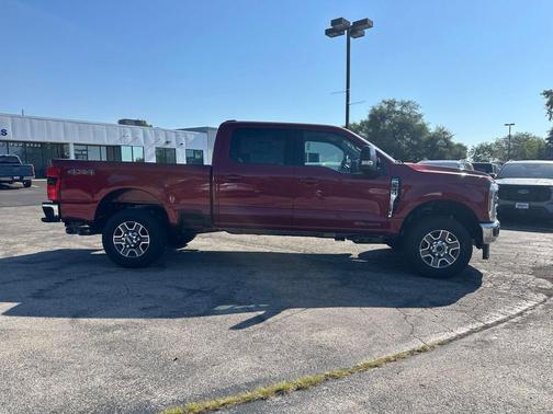 Red 2027 Ford F-250 Lariat