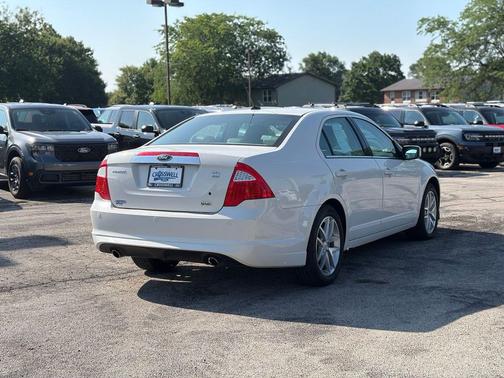 White Suede 2010 Ford Fusion SEL