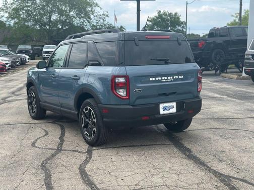 Azure Gray Metallic Tri-Coat 2024 Ford Bronco Sport Outer Banks