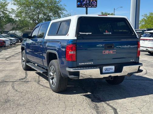 Stone Blue Metallic 2017 GMC Sierra 1500 SLE
