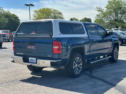 Stone Blue Metallic 2017 GMC Sierra 1500 SLE
