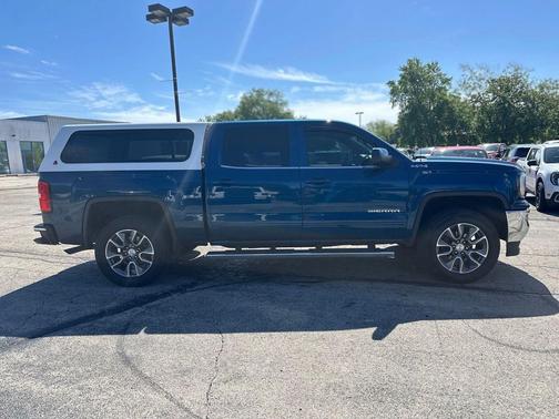 Stone Blue Metallic 2017 GMC Sierra 1500 SLE