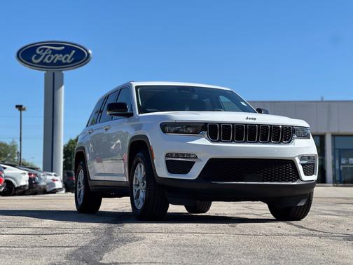 Bright White Clearcoat 2023 Jeep Grand Cherokee Limited