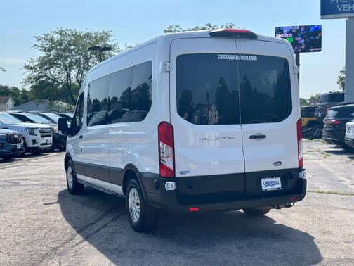 Oxford White 2024 Ford Transit-350 XLT