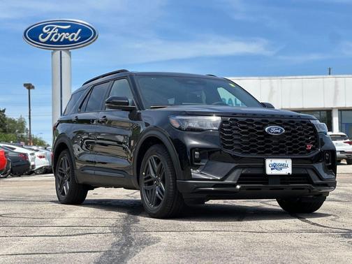 Agate Black Metallic 2026 Ford Explorer ST