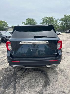 Stone Blue Metallic 2022 Ford Explorer XLT