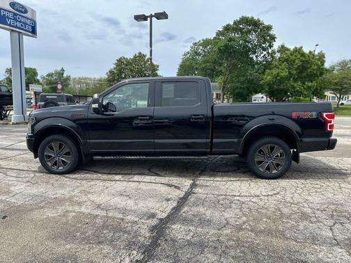 Shadow Black 2018 Ford F-150 XLT
