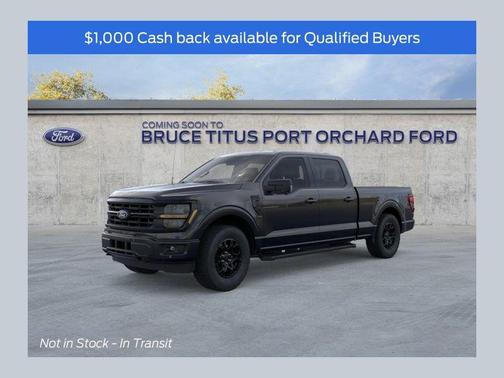 Agate Black Metallic 2026 Ford F-150 XLT