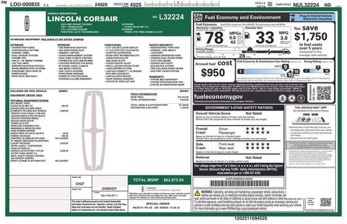 2022 Lincoln Corsair Grand Touring
