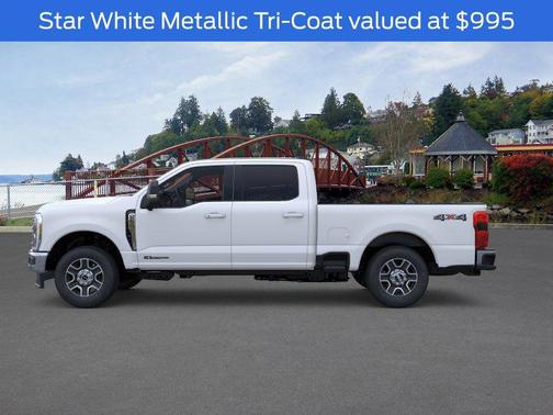 Star White Metallic Tri-Coat 2026 Ford F-250 Lariat
