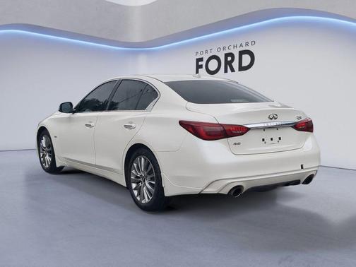 Majestic White 2019 INFINITI Q50 3.0t LUXE