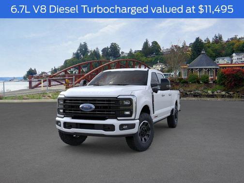 Star White Metallic Tri-Coat 2026 Ford F-250 Lariat