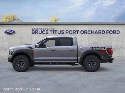 Carbonized Gray Metallic 2026 Ford F-150 Raptor
