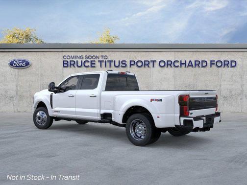 Star White Metallic Tri-Coat 2026 Ford F-450 Platinum