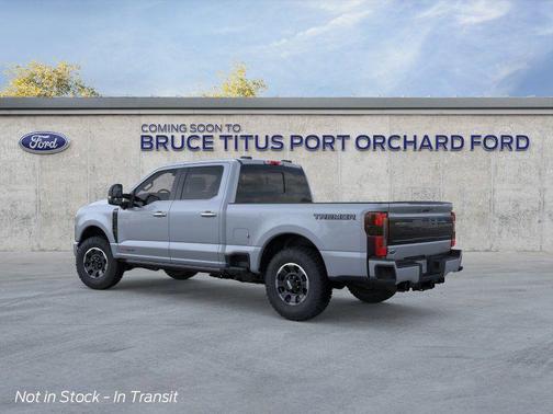 Glacier Gray Metallic Tri-Coat 2026 Ford F-350 Platinum