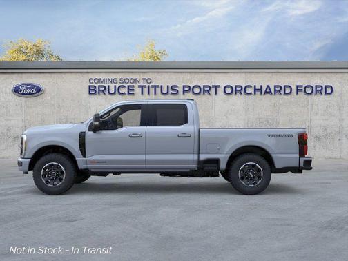Glacier Gray Metallic Tri-Coat 2026 Ford F-350 Platinum