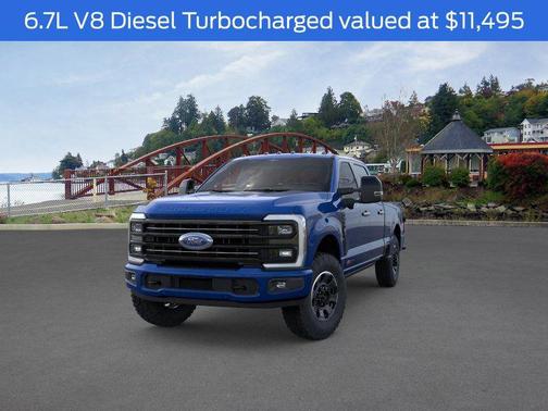 Argon Blue Metallic 2026 Ford F-350 Platinum