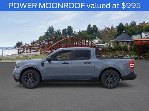 Azure Gray Metallic Tri-Coat 2026 Ford Maverick XLT