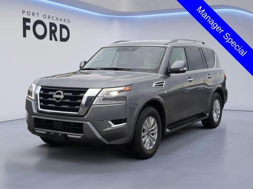 Gun Metallic 2022 Nissan Armada SV 4WD