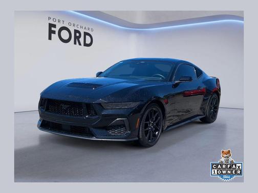 Shadow Black 2024 Ford Mustang GT Premium