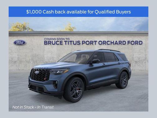 Vapor Blue Metallic 2026 Ford Explorer ST