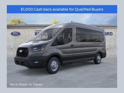 Carbonized Gray Metallic 2026 Ford Transit-350 Base