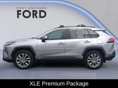 Silver Sky Metallic 2024 Toyota RAV4 XLE Premium