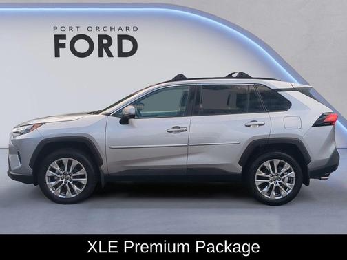 Silver Sky Metallic 2024 Toyota RAV4 XLE Premium