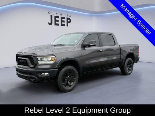 Granite Crystal Metallic Clearcoat 2021 RAM 1500 Rebel