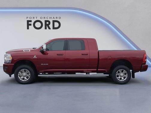 Delmonico Red Pearlcoat 2023 RAM 3500 Laramie Mega Cab 4x4 6'4' Box