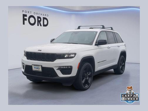 Bright White Clearcoat 2023 Jeep Grand Cherokee Limited