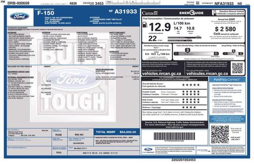 Gray 2022 Ford F-150 XLT