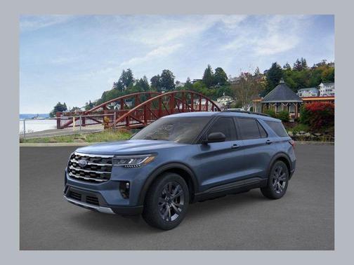 Vapor Blue Metallic 2026 Ford Explorer Active