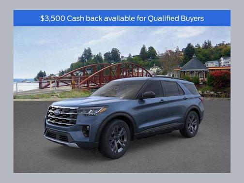 Vapor Blue Metallic 2026 Ford Explorer Active